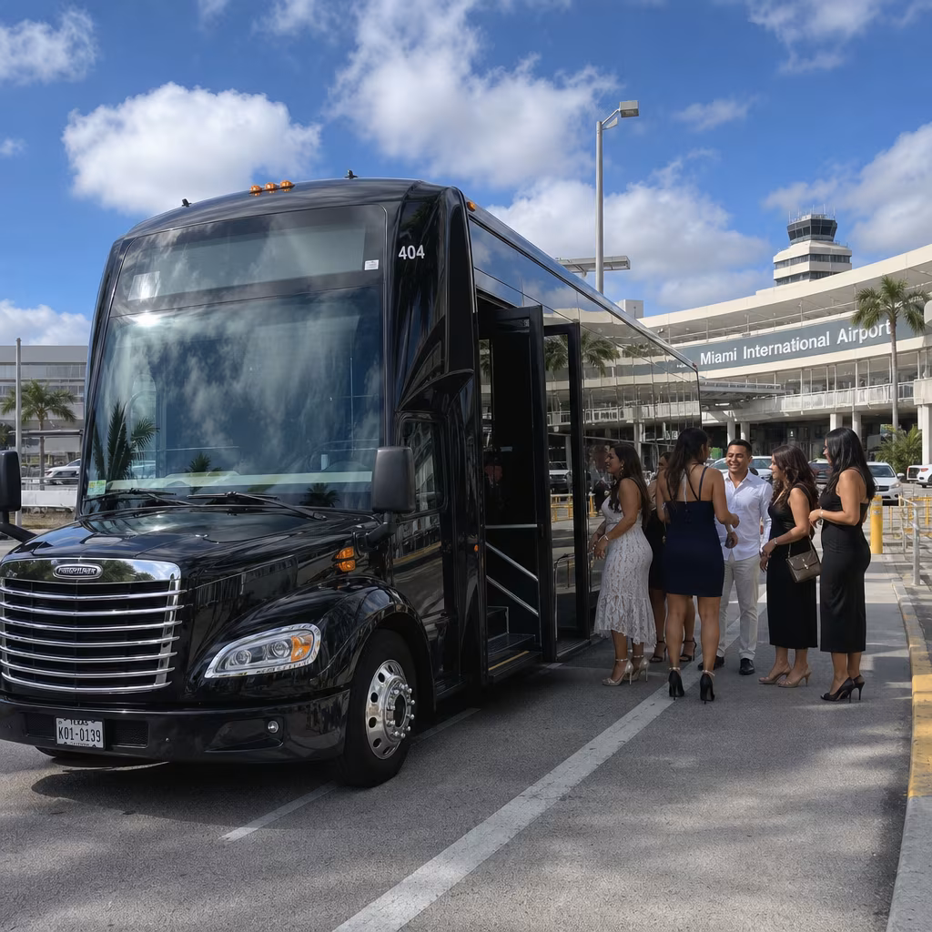 Rent a Bus to Miami International Airport (MIA)
