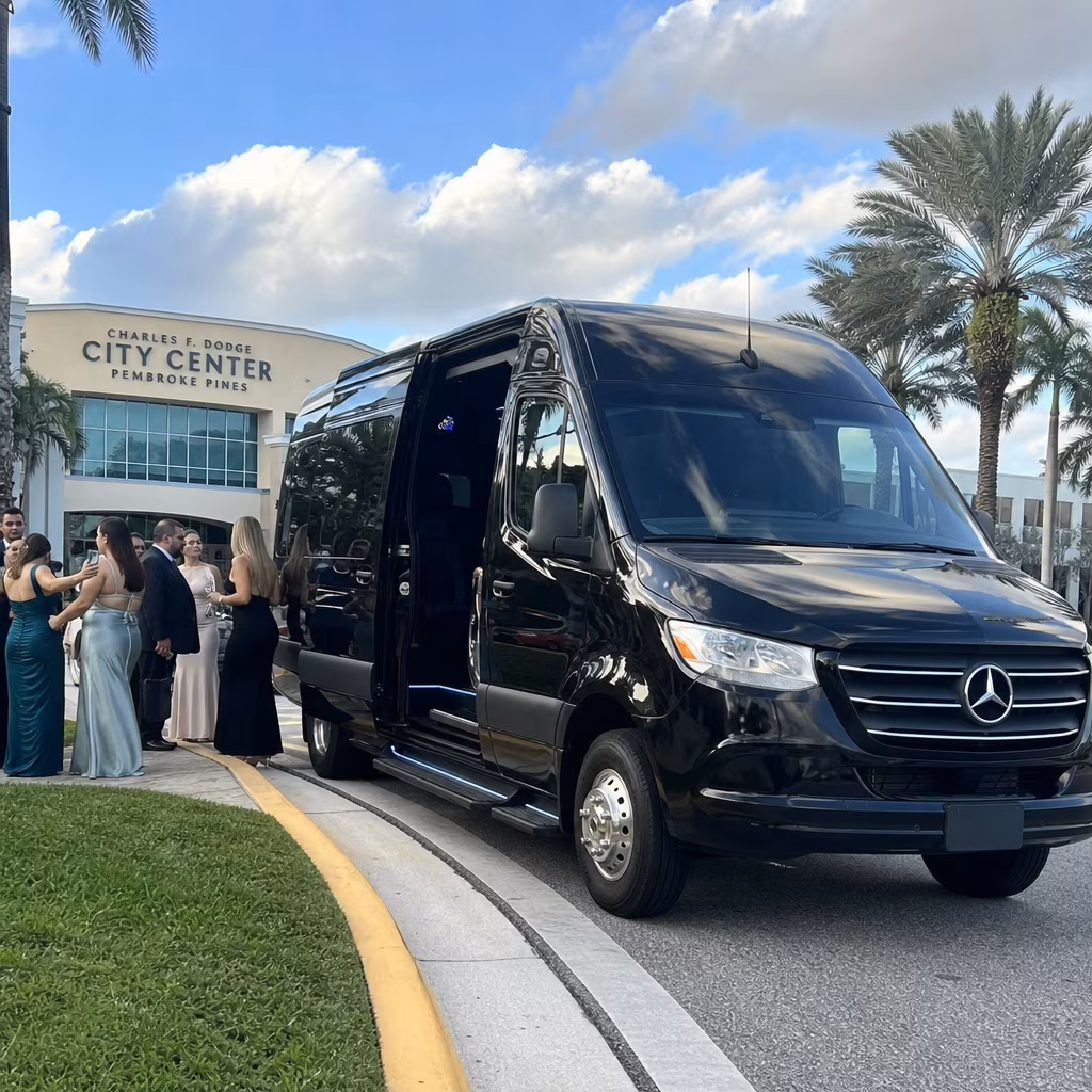 Rent a Bus to Charles F. Dodge City Center Pembroke Pines