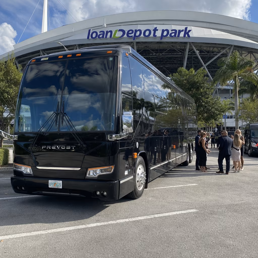 Rent a Bus to loanDepot Park