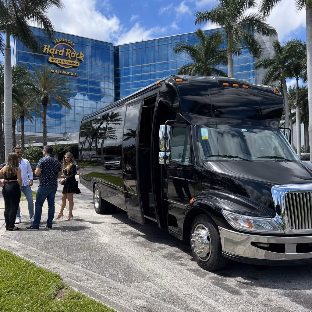 Rent a Bus to Seminole Hard Rock Hotel & Casino Hollywood