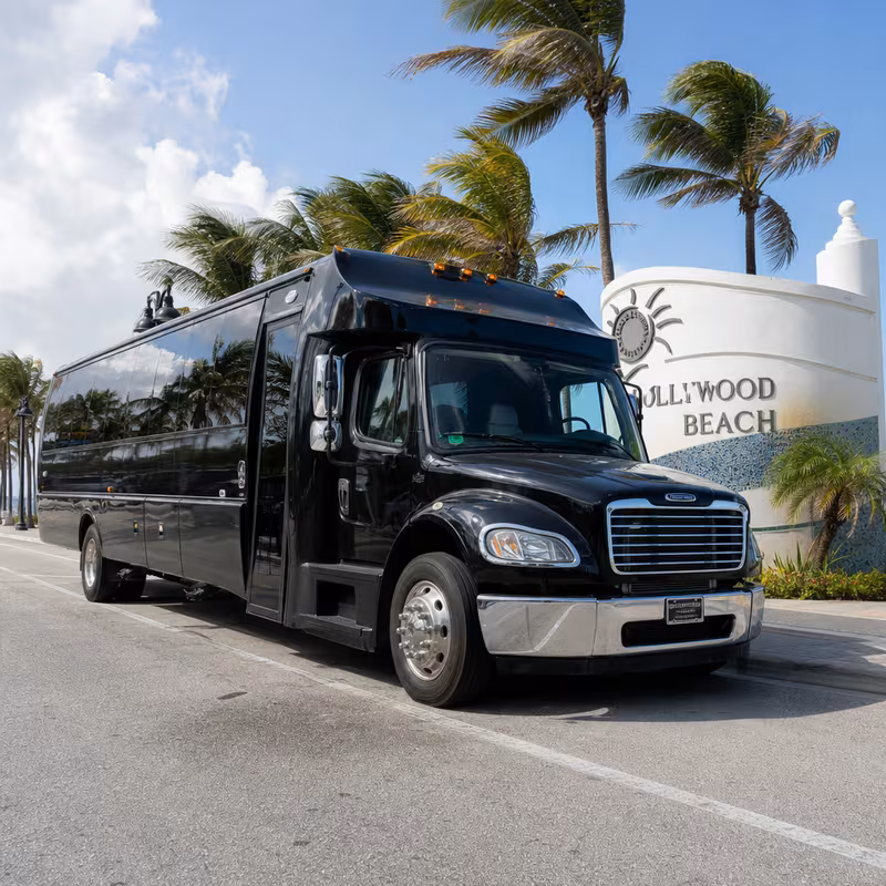 Hollywood Party Bus Rental