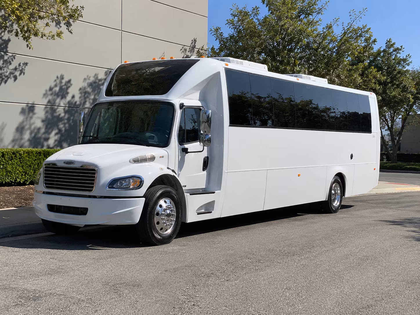 Interior of a party bus rental serving Pembroke Pines