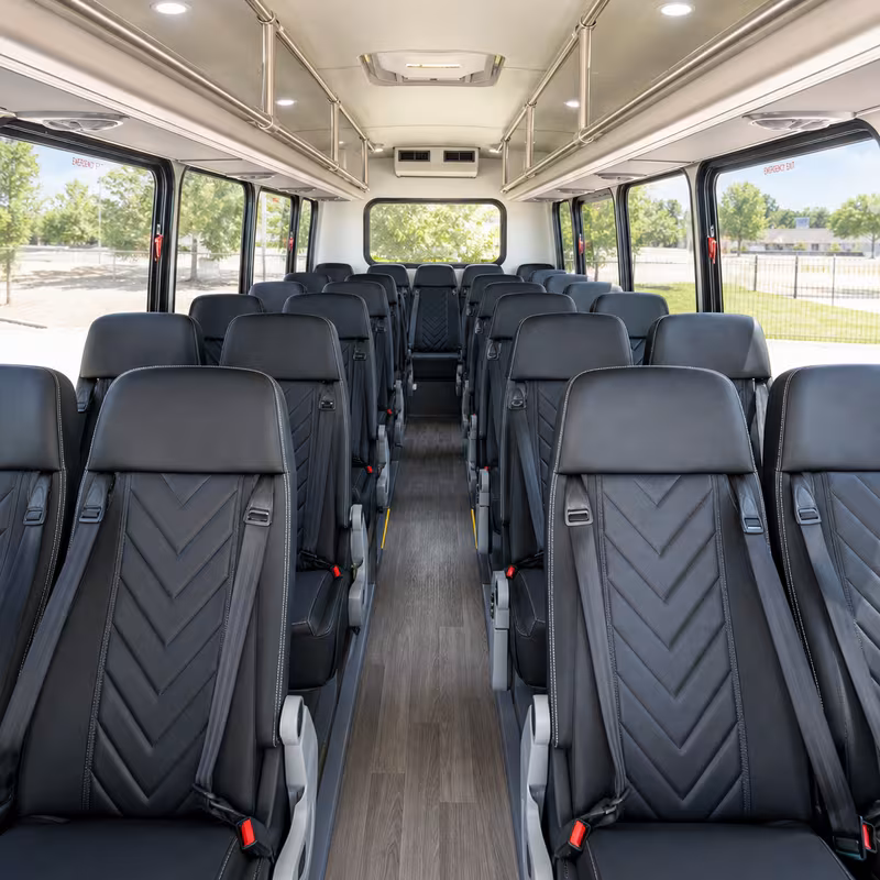 minibus interior