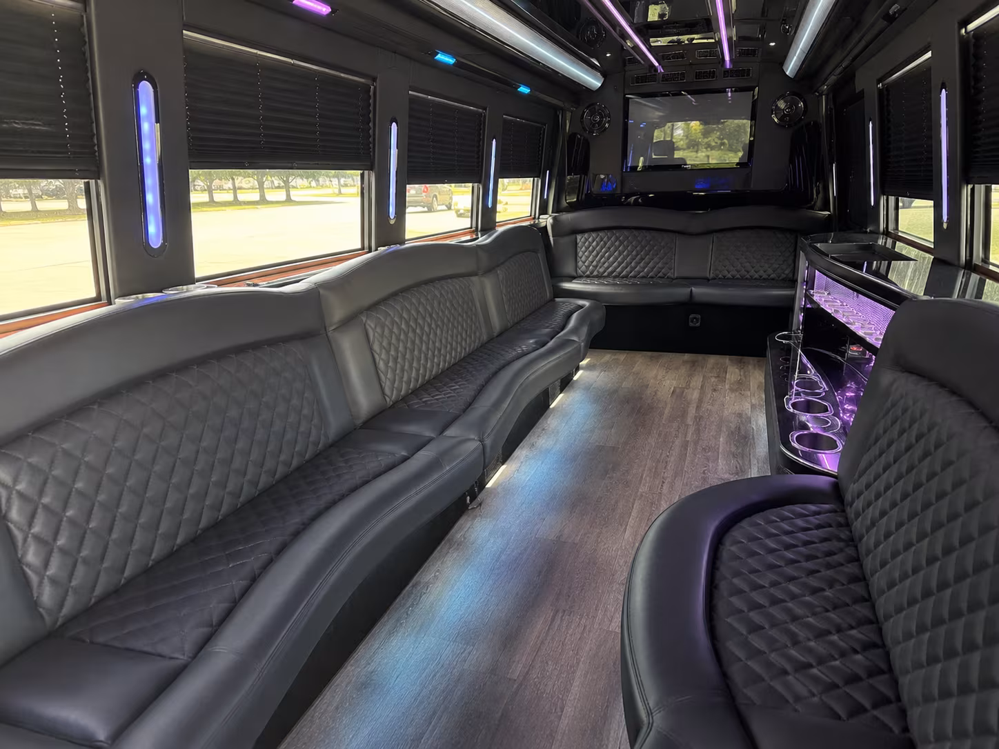 Pembroke Pines Concert & Music Festival Transportation party bus exterior