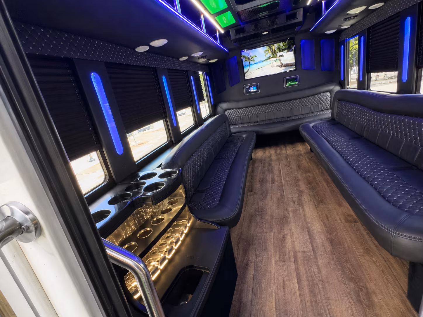 Pembroke Pines Concert & Music Festival Transportation party bus exterior