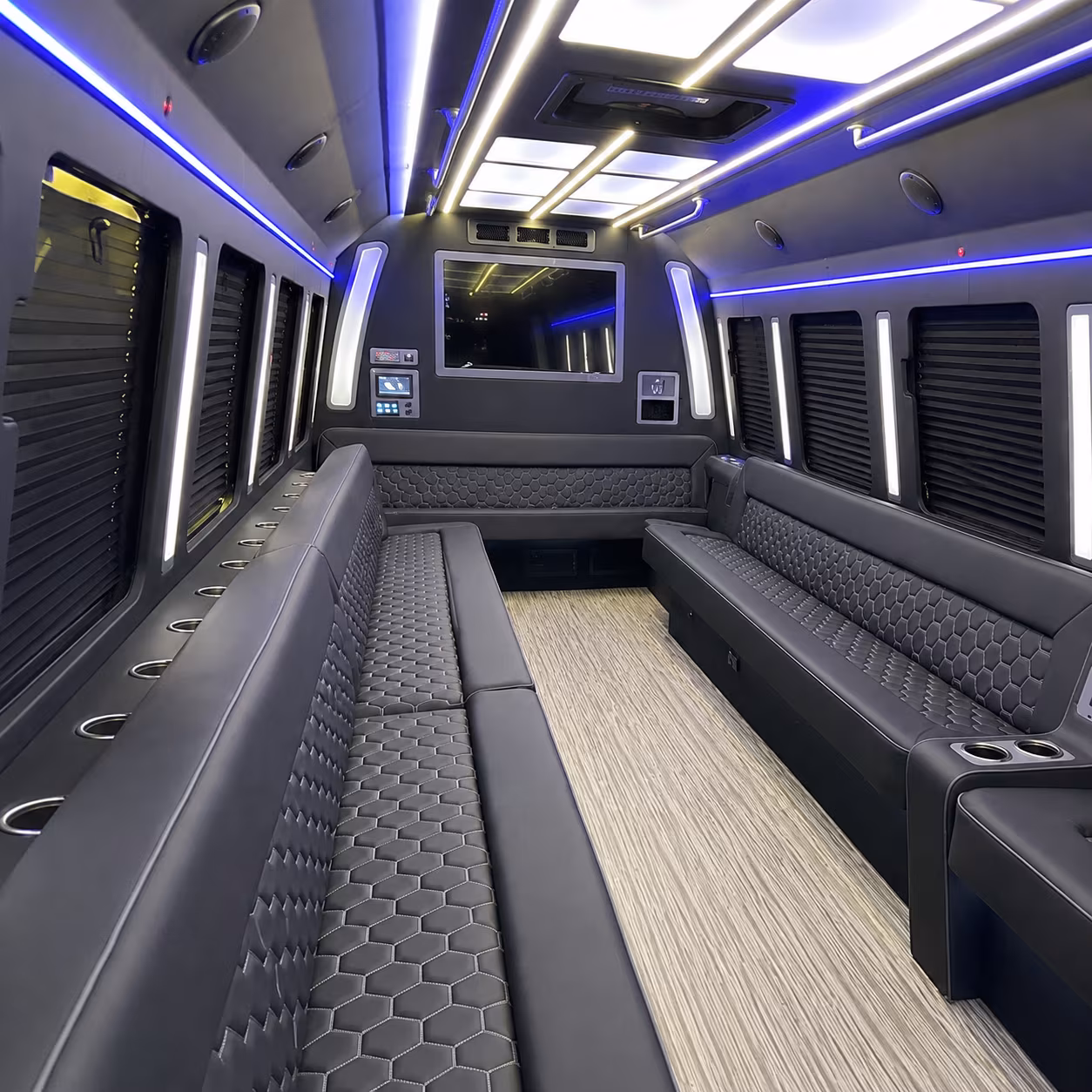 Pembroke Pines Concert & Music Festival Transportation party bus exterior