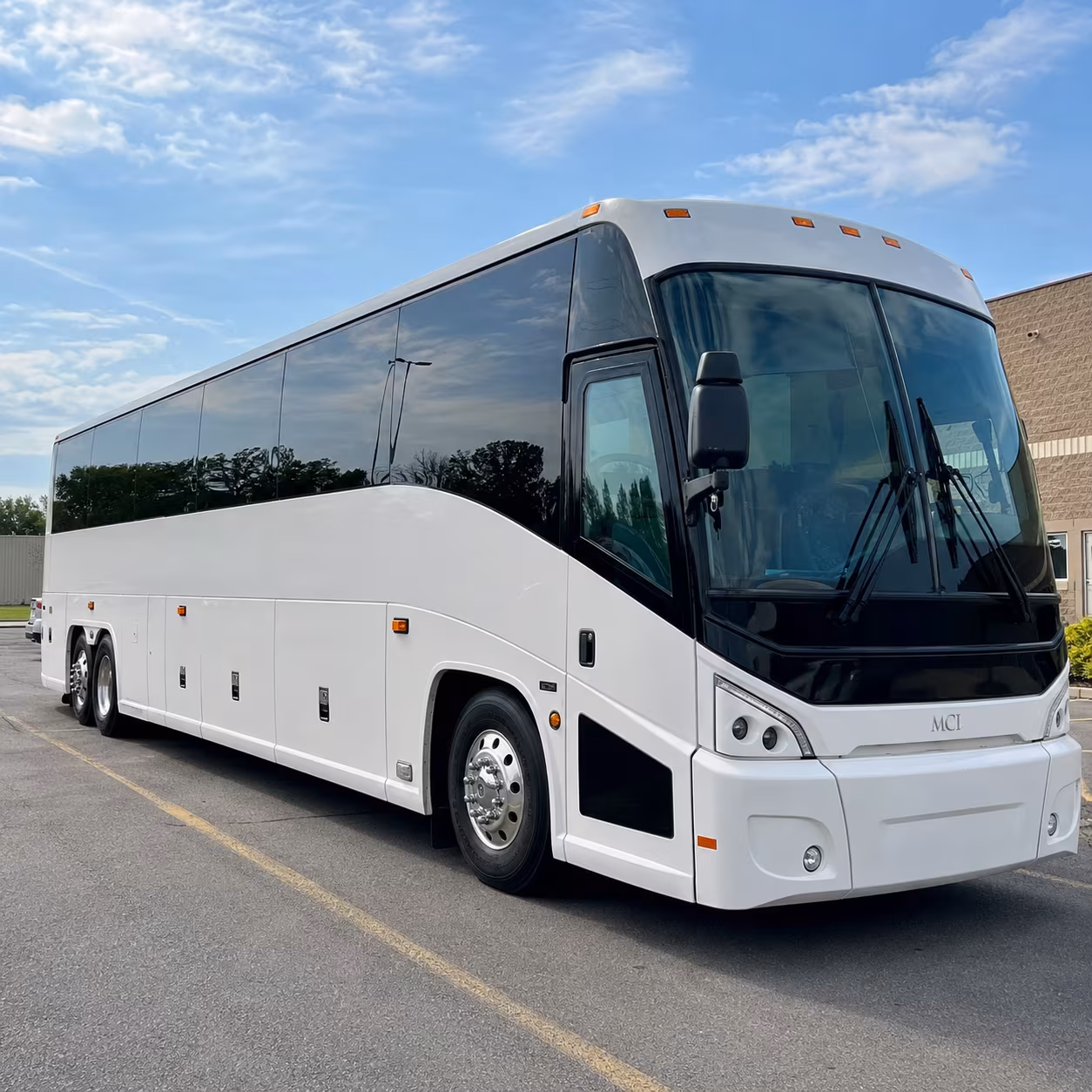 Pembroke Pines Corporate Transportation party bus exterior