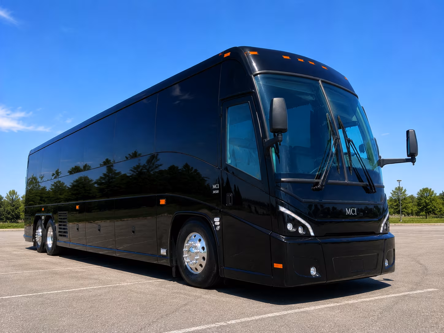 Pembroke Pines Corporate Transportation party bus exterior