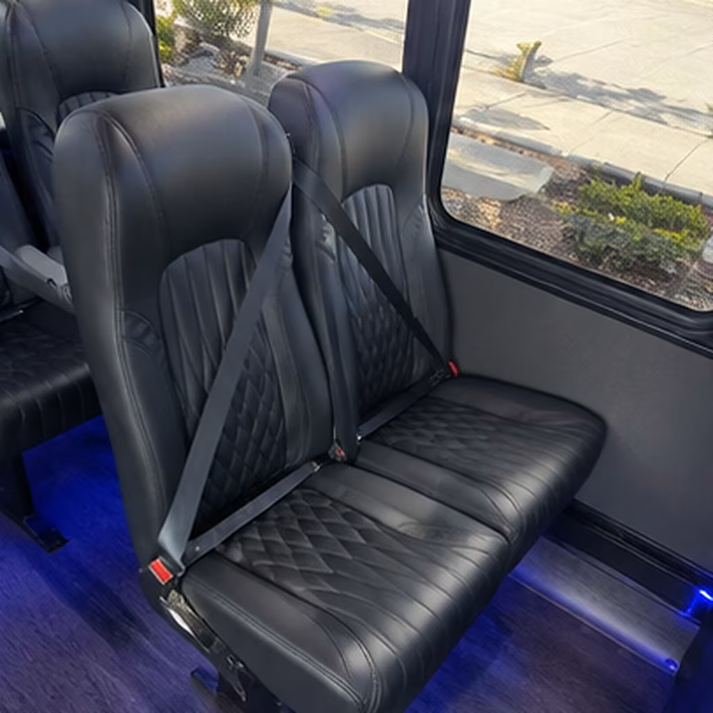 Pembroke Pines Corporate Transportation party bus interior