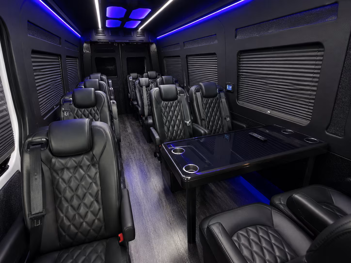 Pembroke Pines Corporate Transportation party bus interior