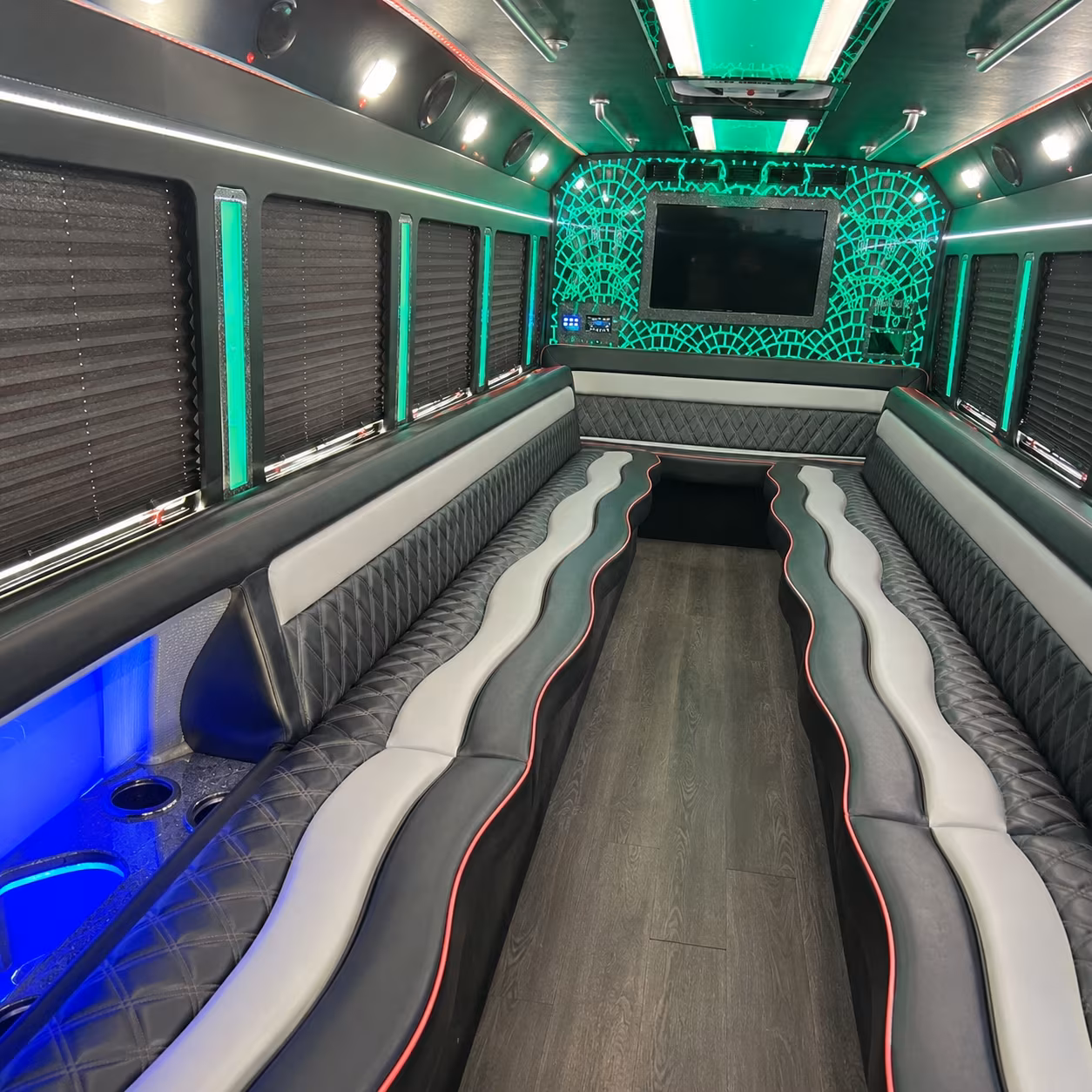 Pembroke Pines Private Event Transportation party bus exterior