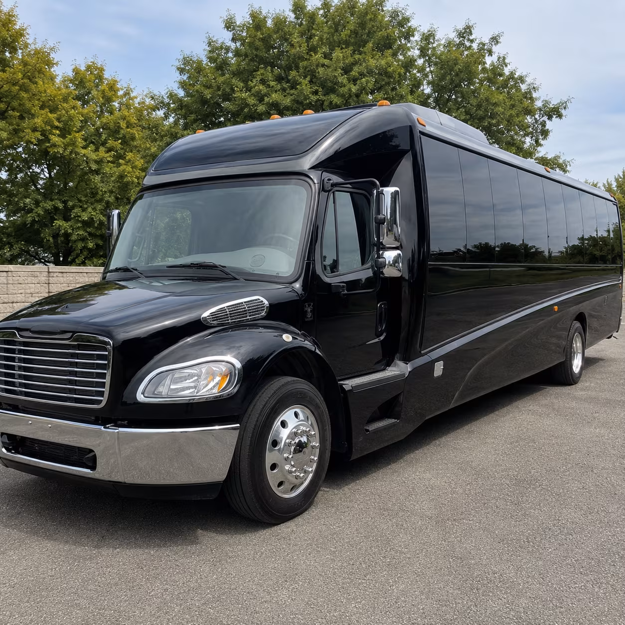 Pembroke Pines School Event Transportation party bus exterior