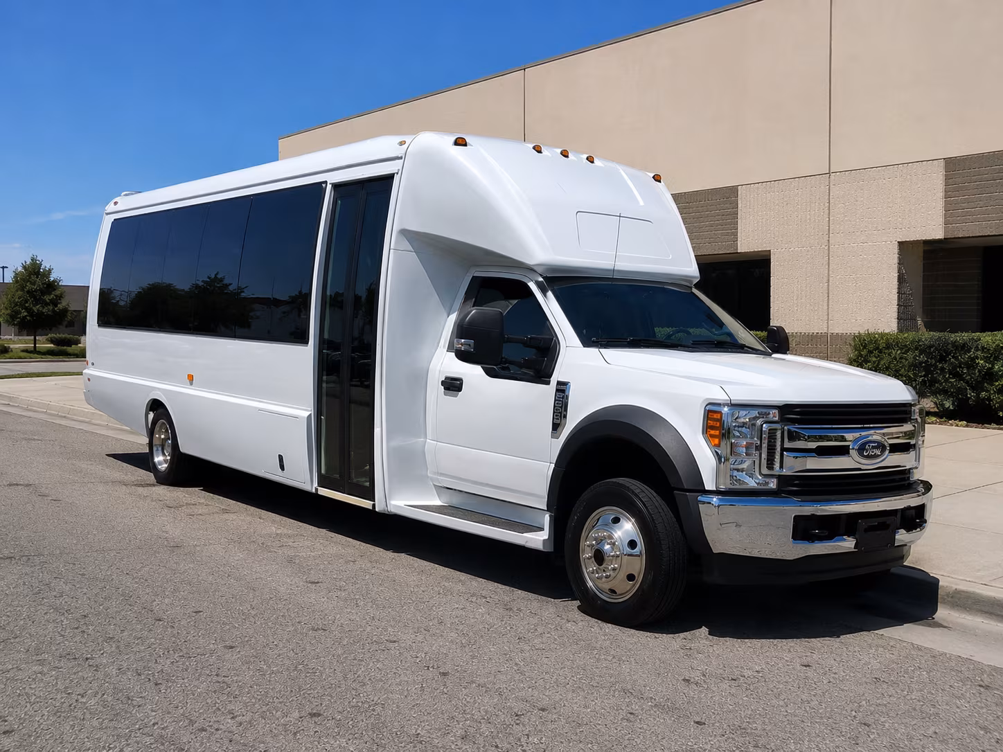 Pembroke Pines School Event Transportation party bus exterior