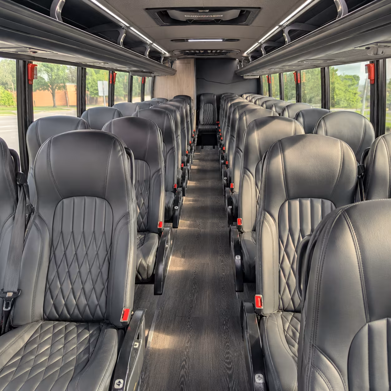Pembroke Pines School Event Transportation party bus exterior