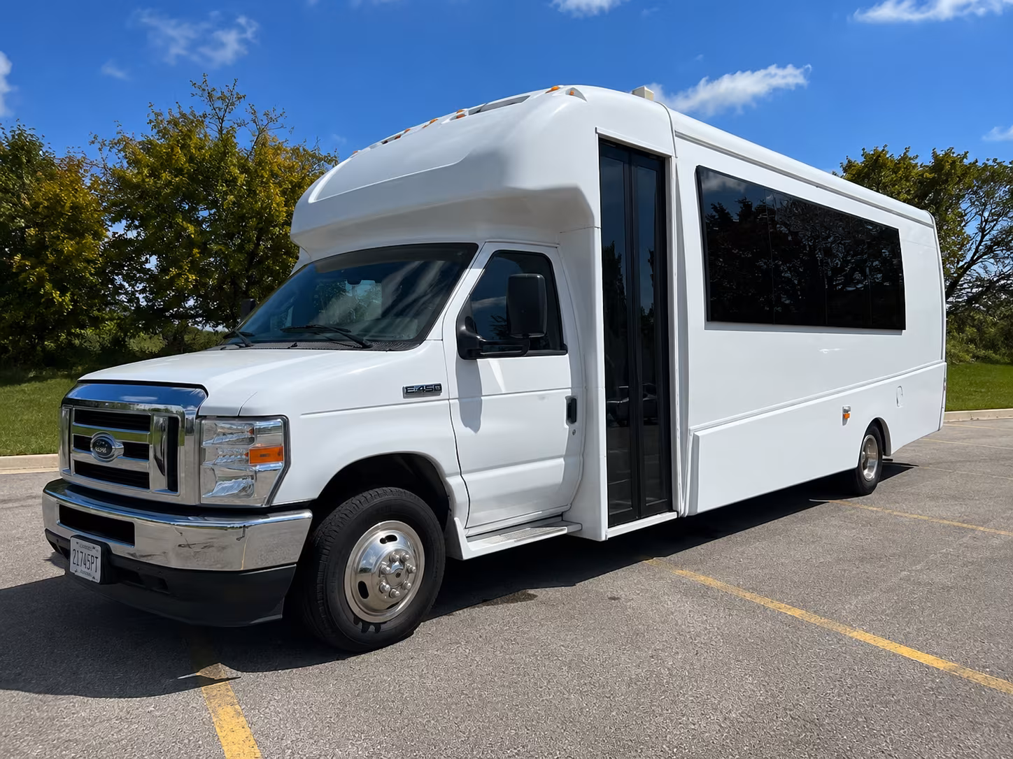 Pembroke Pines Wedding Transportation onboard seating
