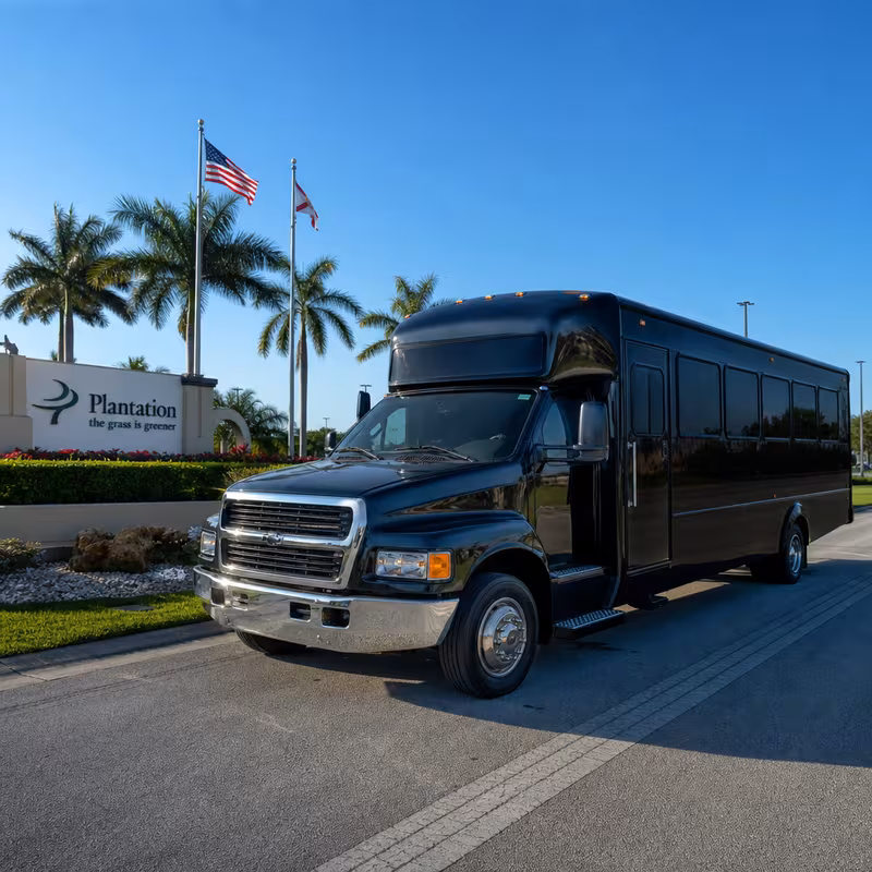 Plantation Party Bus Rental