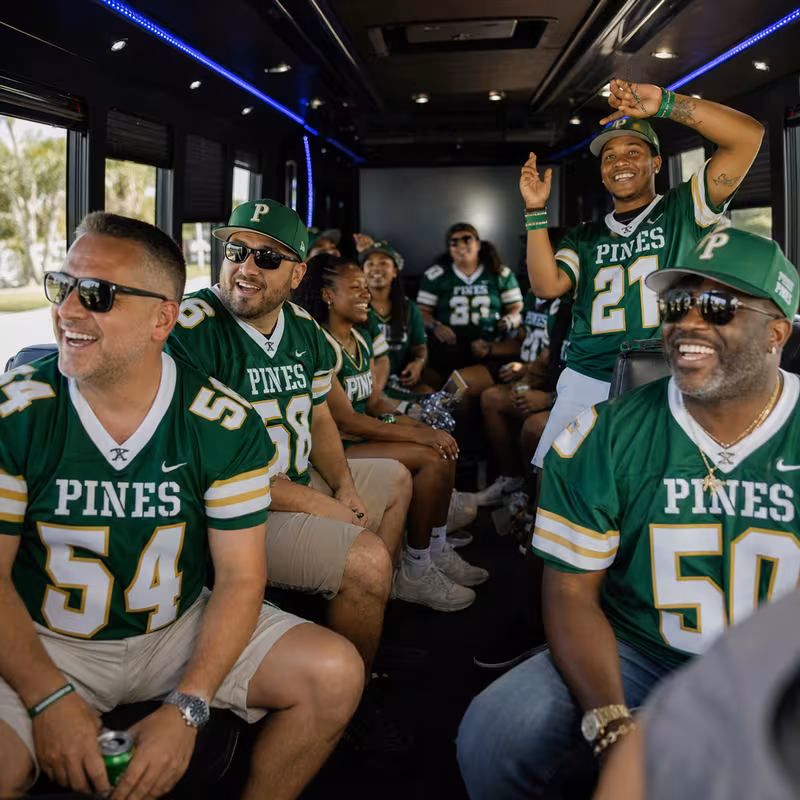 Pembroke Pines Sporting Event Transportation fleet vehicle