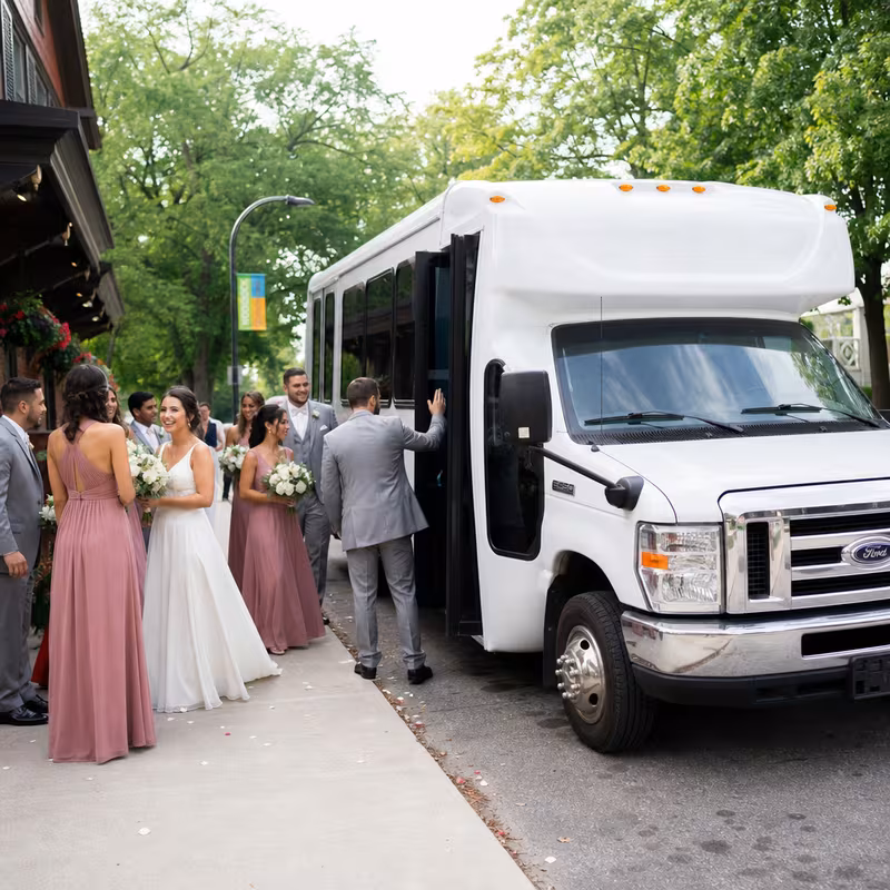 Pembroke Pines Wedding Transportation fleet vehicle